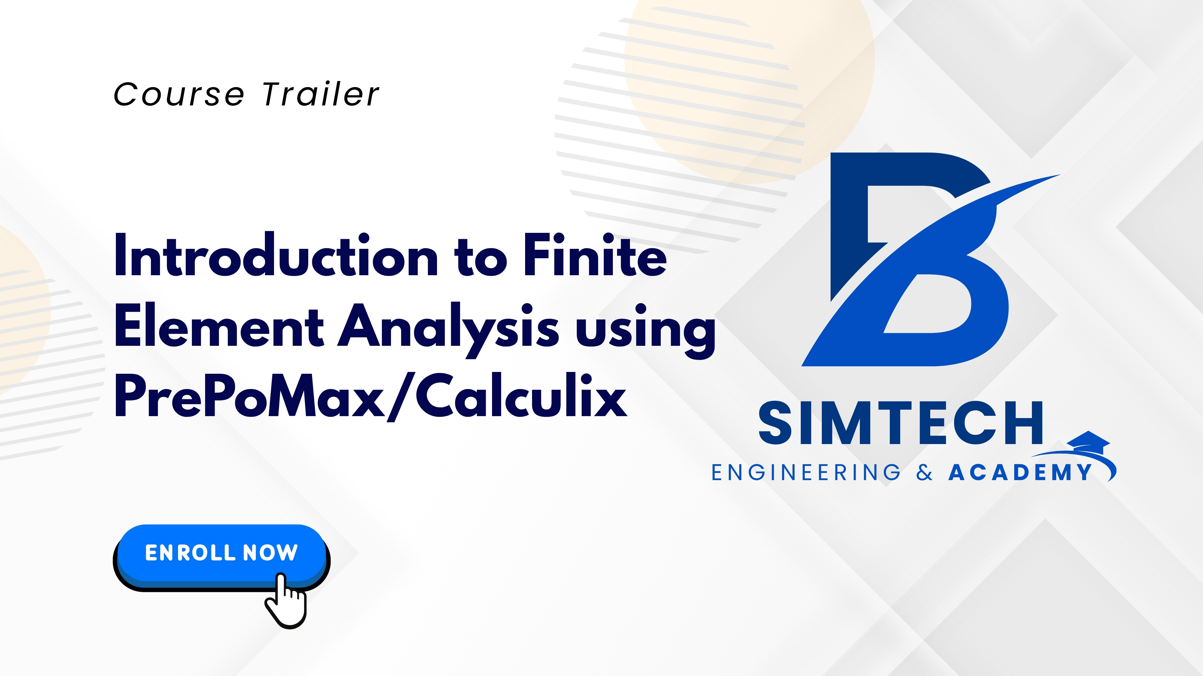 Introduction to Finite Element Analysis using PrePoMax/Calculix